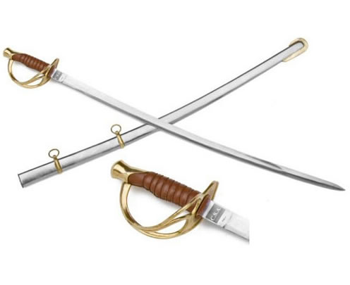 Civil War CSA Officer's Sword With Scabbard